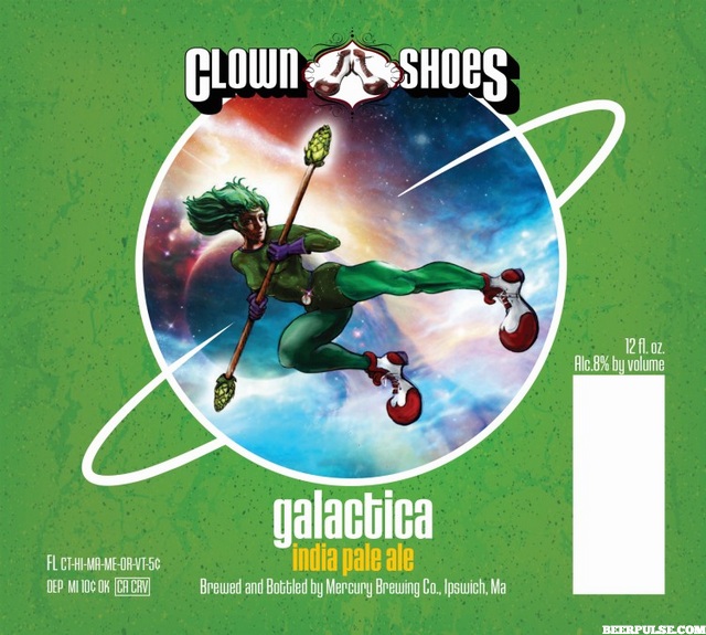Clown Shoes Galactica IPA BeerPulse Clown Shoes Galactica IPA BeerPulse