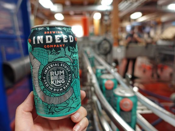 Indeed Rum King Barrel Aged BeerPulse