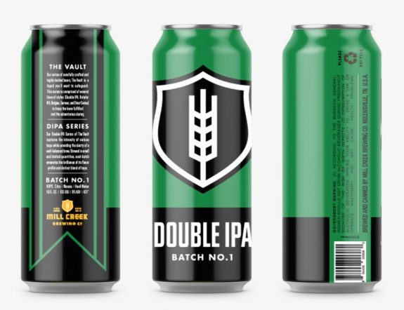 Mill Creek Double IPA cans BeerPulse