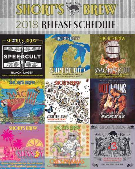 Short's Beer Release 2018 BeerPulse