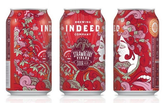 Indeed Strawberry Fields cans BeerPulse