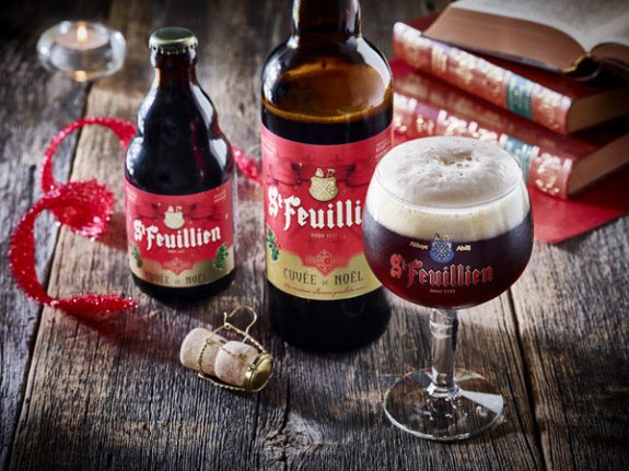 St Feuillien Cuvee de Noel bottles BeerPulse