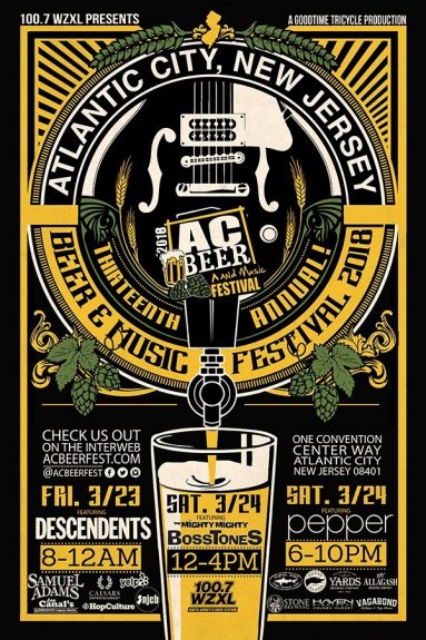 AC Beer and Music Festival poster BeerPulse