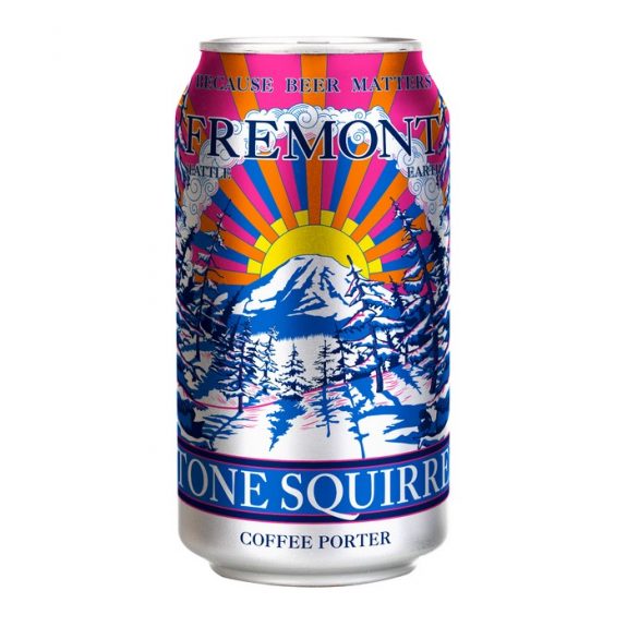 Fremont Stone Squirrel Coffee Porter can BeerPulse