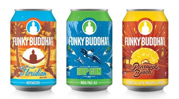 Funky Buddha Brewing cans BeerPulse
