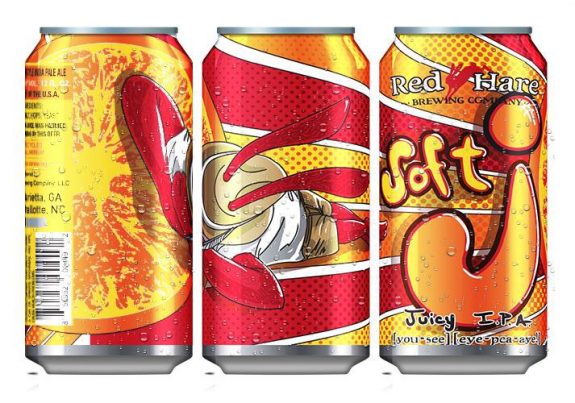 Red Hare Soft J Juicy IPA cans BeerPulse
