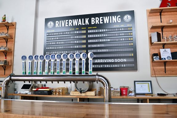 Riverwalk Brewing Taproom BeerPulse web