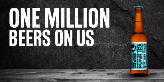 BrewDog One Million Beers On Us BeerPulse