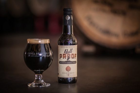 Odell Bull Proof Bourbon Barrel Stout bottle BeerPulse