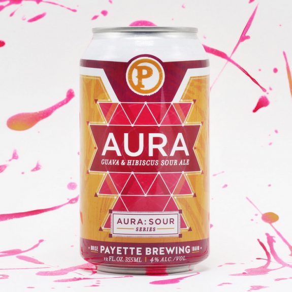 Payette Aura Guava & Hibiscus Sour Ale can BeerPulse