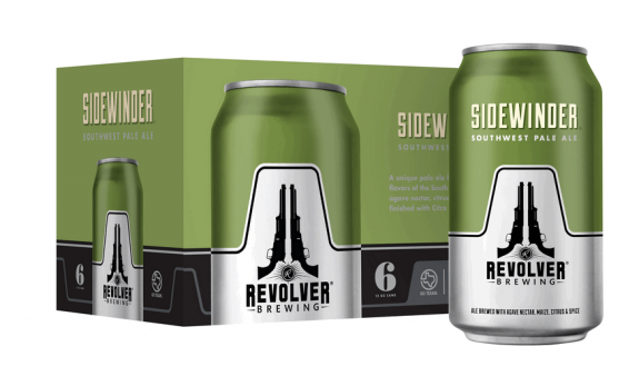 Revolver Blood Sidewinder Pale Ale cans BeerPulse