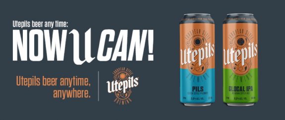 Utepils Brewing cans BeerPulse