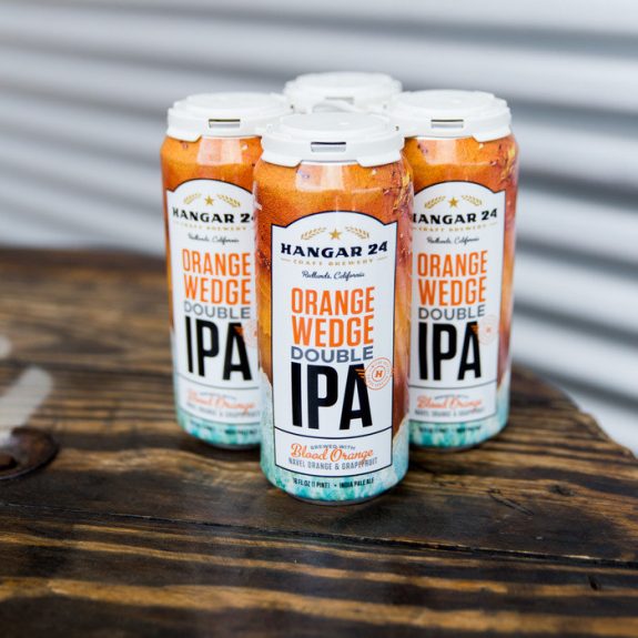 Hangar 24 Orange Wedge DIPA cans BeerPulse