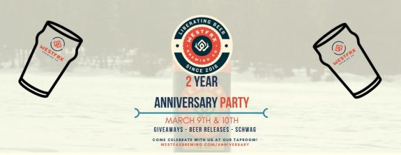 Westfax Brewing 2nd Anniversary Party
