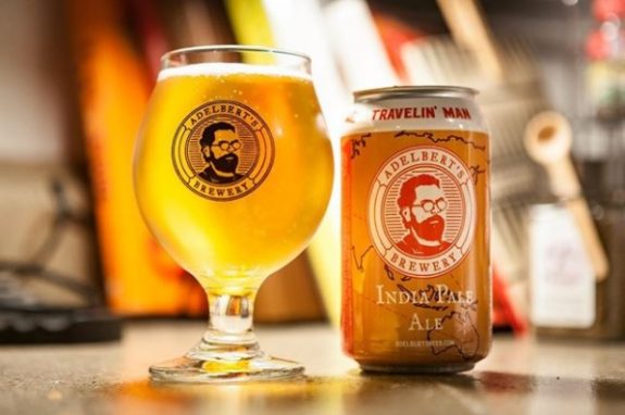 Adelberts Travelin Man IPA can batch 3 BeerPulse
