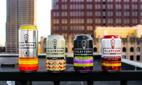 Platform Beer cans lineup BeerPulse