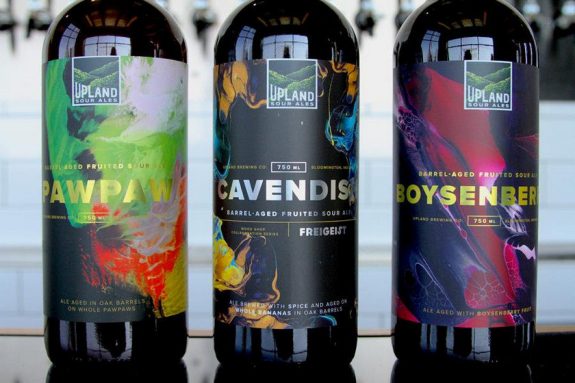Upland Sours PawPaw Cavendish Boysenberry bottles BeerPulse
