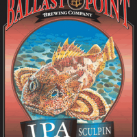 Ballast Point Sculpin IPA label