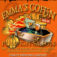 Emmas Coffin Pumpkin Label