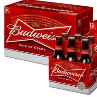 budweiser bottle packaging