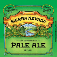 Sierra Nevada Pale Ale can label