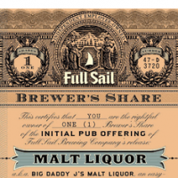 Full Sail Brewers Share Malt Liquor