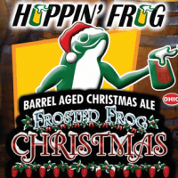 Hoppin’ Frog Frosted Frog Barrel-Aged Christmas Ale