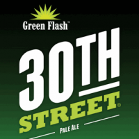 green flash 30th street pale ale label