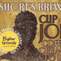 Short's Cup A Joe label