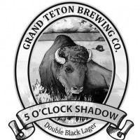 Grand Teton 5 O’Clock Shadow Double Black Lager