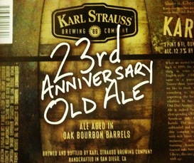 karl strauss 23rd anniversary old ale