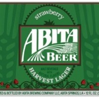 Abita Strawberry Harvest Lager label