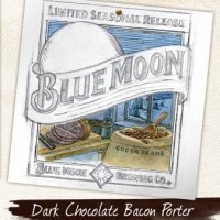 blue moon dark chocolate bacon porter label