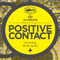 dogfish head positive contact bottle label