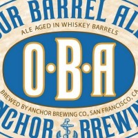 Anchor Our Barrel Ale keg label
