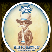 New Holland White Hatter Belgian White Ale 2013 label
