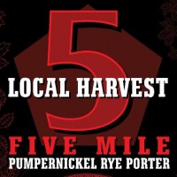 ipswich local 5 harvest pumpernickel rye porter label