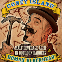 Coney Island Bourbon Barrel-aged Human Blockhead Imperial Bock