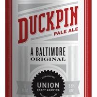 union duckpin pale ale label