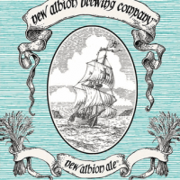 New Albion Ale label
