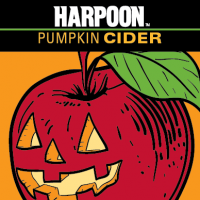 Harpoon Pumpkin Cider label