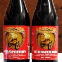 cascade strawberry sour ale bottle