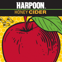 harpoon honey cider label