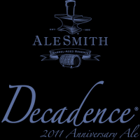 AleSmith Bourbon Barrel-Aged 2011 Decadence Barleywine label