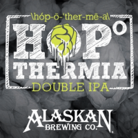 Alaskan Hopothermia Double IPA label