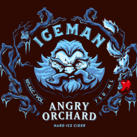 Angry Orchard Iceman logo