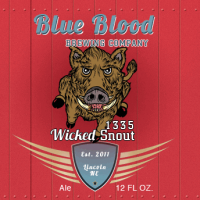 Blue Blood 1335 Wicked Snout Ale