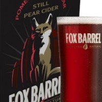 fox barrel pomegranate cider box