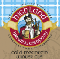 Highland Cold Mountain Winter Ale label