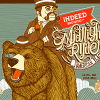 Indeed Midnight Ryder American Black Ale